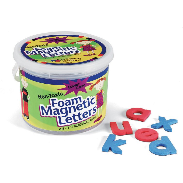 Pacon Creative Products Magnetic Alphabet Letters, Foam, Lower Case ...