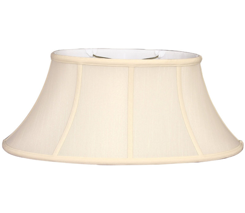 Alcott Hill® 8" H Silk/Shantung Oval Lamp shade ( Spider ) Wayfair