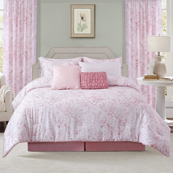 Pink Rose Comforter Wayfair