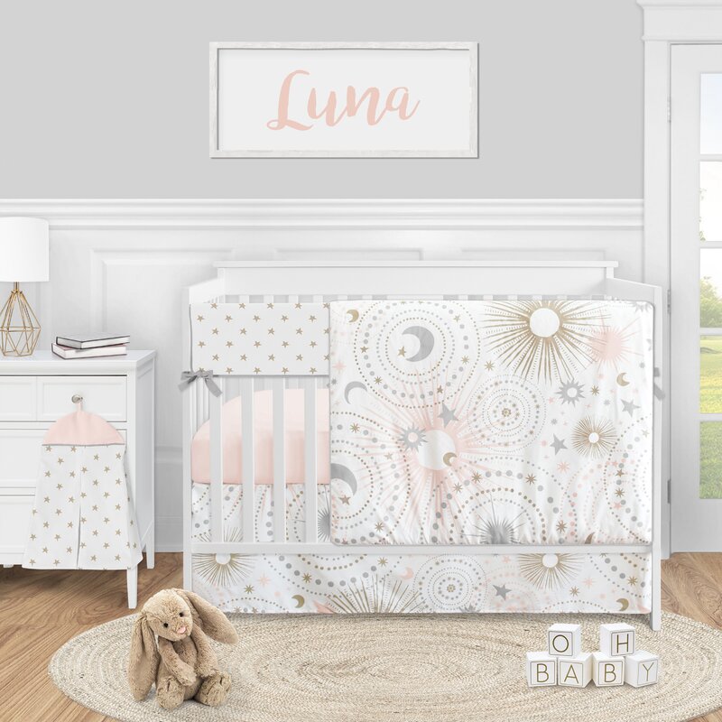 celestial crib bedding