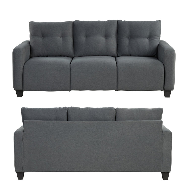 3-Seat Linen Sofa for Small Living Room 3-Seat Linen Sofa for Small Living Room