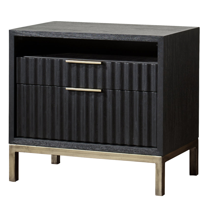 Willa Arlo Interiors Holford 2 Drawer Nightstand Reviews Wayfair