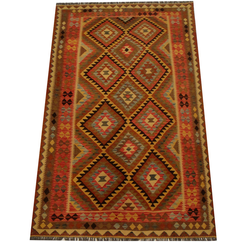 Herat Oriental Kilim Handwoven Multi Color Area Rug Wayfair