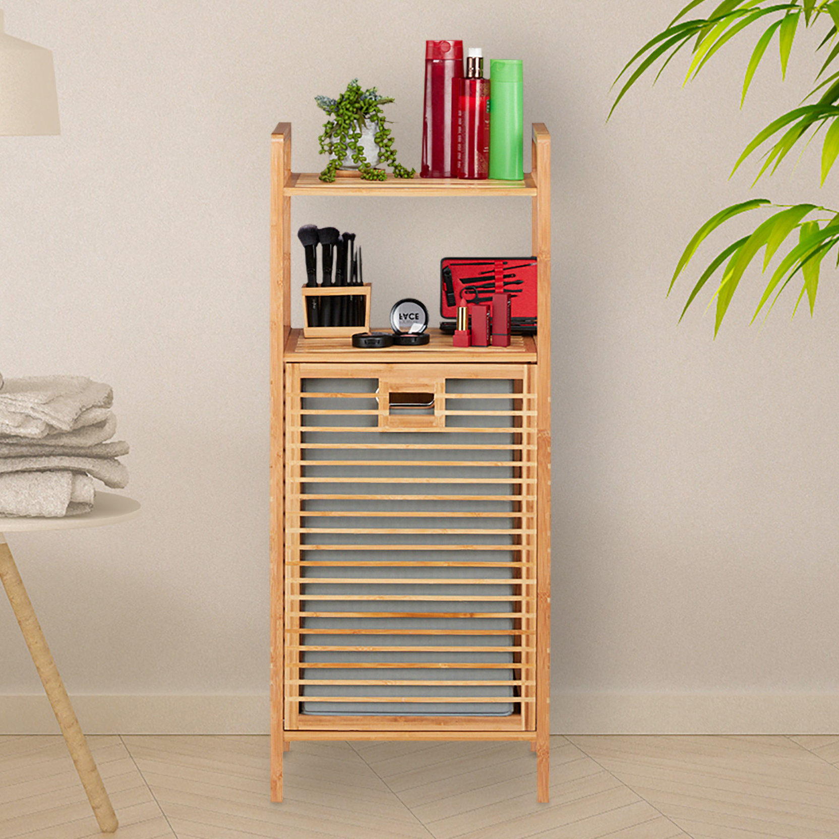 August Grove Bamboo Laundry Bin & Reviews Wayfair.co.uk