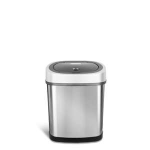 Stainless Steel 3.1 Gallon Motion Sensor Trash Can