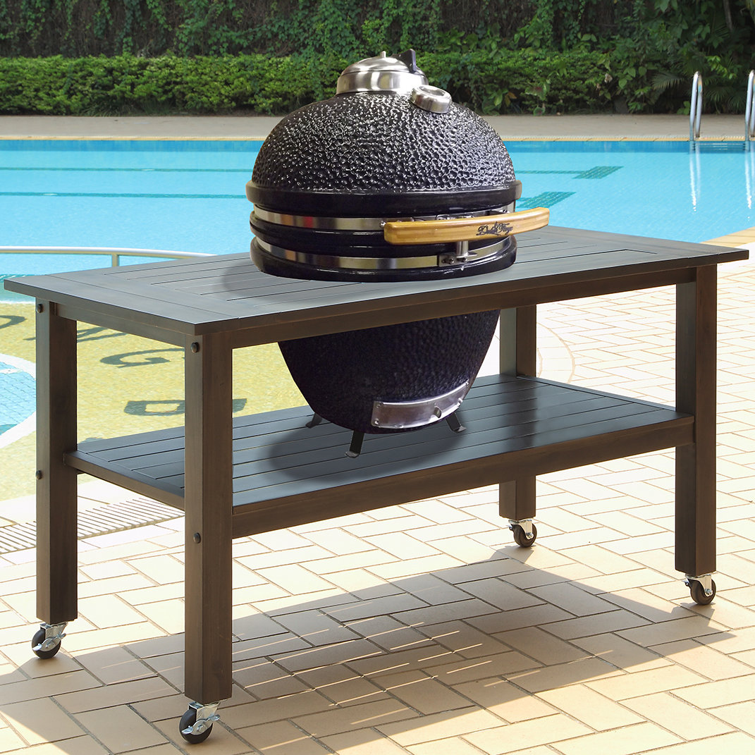 Duluth Forge 19 Do Charcoal Grill With Table Wayfair