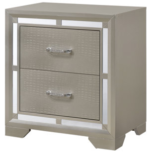 Mohn 2 Drawer Nightstand by House of Hampton