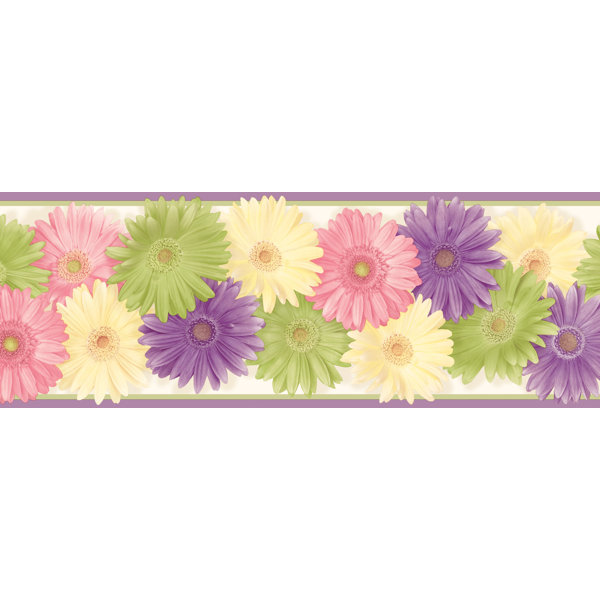 Zoomie Kids Melnick Daisy Chain 15 X 6 83 Floral 3d Embossed