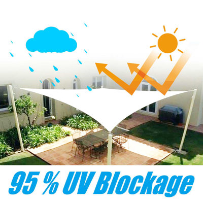 Colourtree Waterproof Triangle Shade Sail