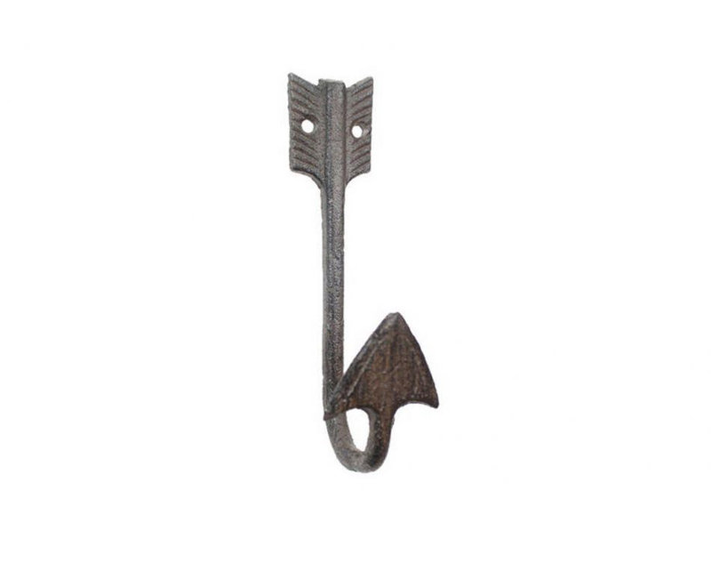 Bungalow Rose Obry Cast Iron Decorative Arrow Wall Hook Wayfair
