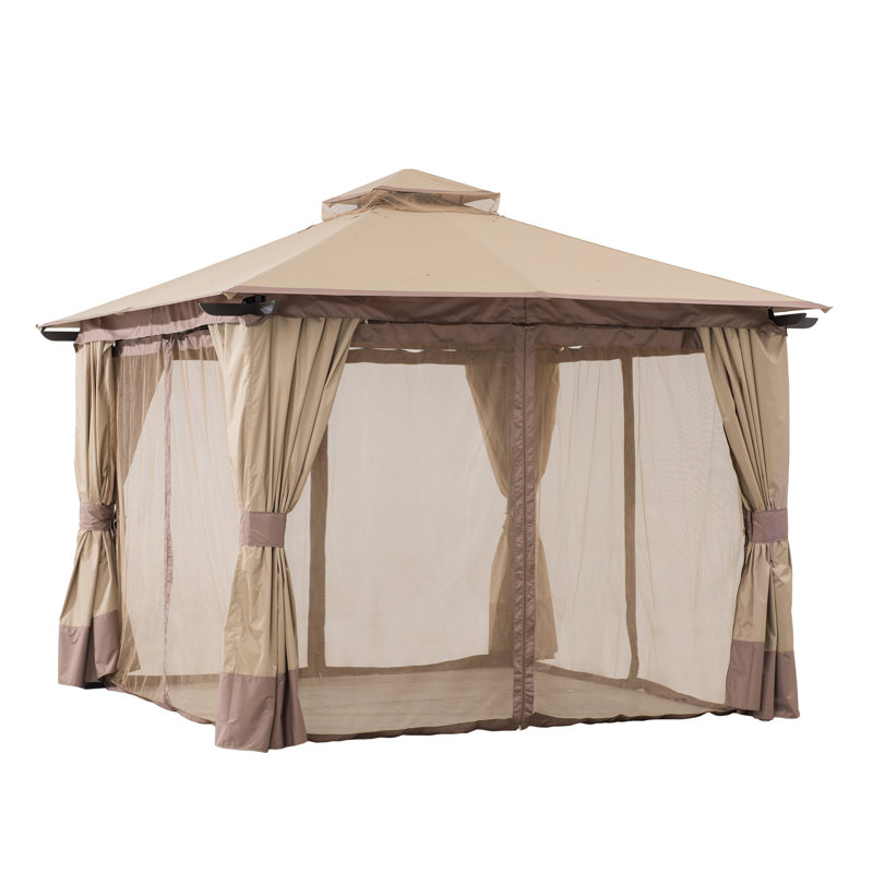 Sunjoy Rosemary 12 Ft W X 12 Ft D Metal Patio Gazebo Reviews