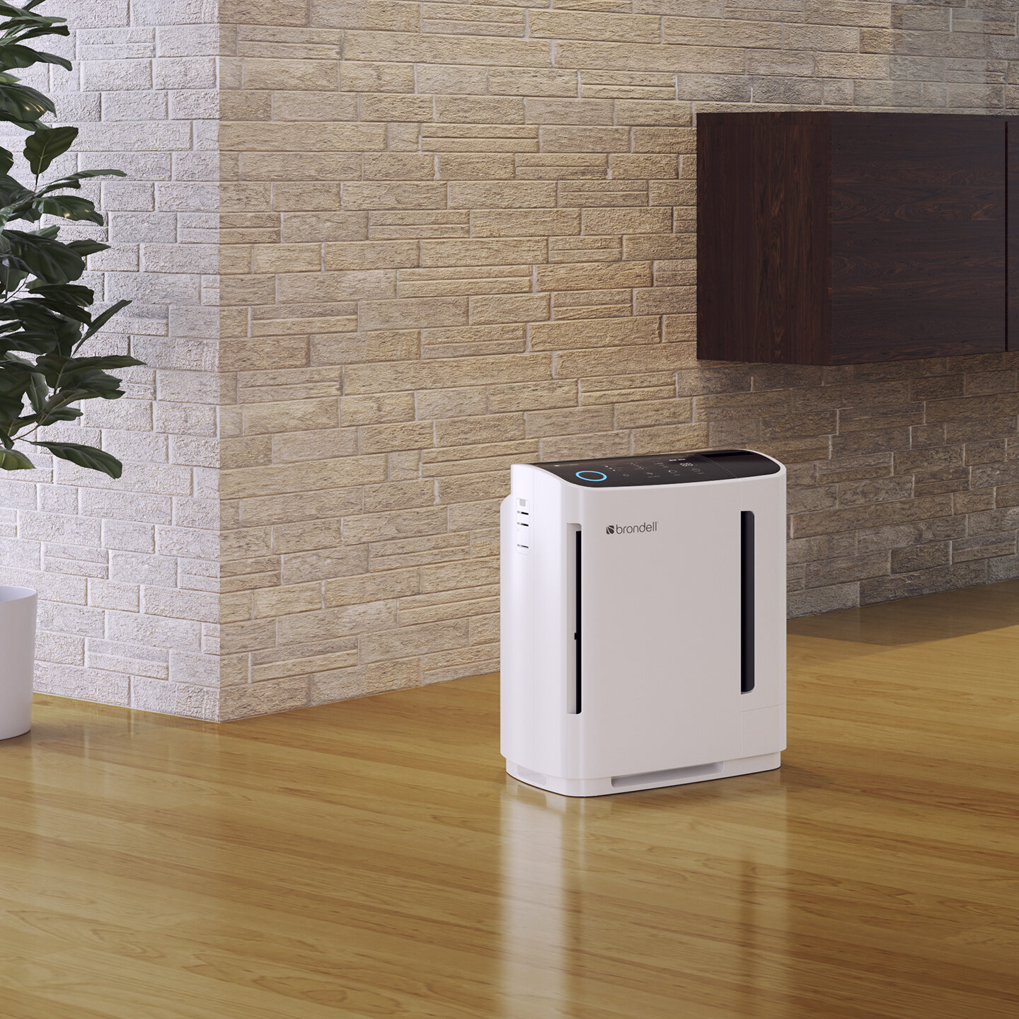 Brondell O2 Revive Cool Mist Evaporative Console Humidifier