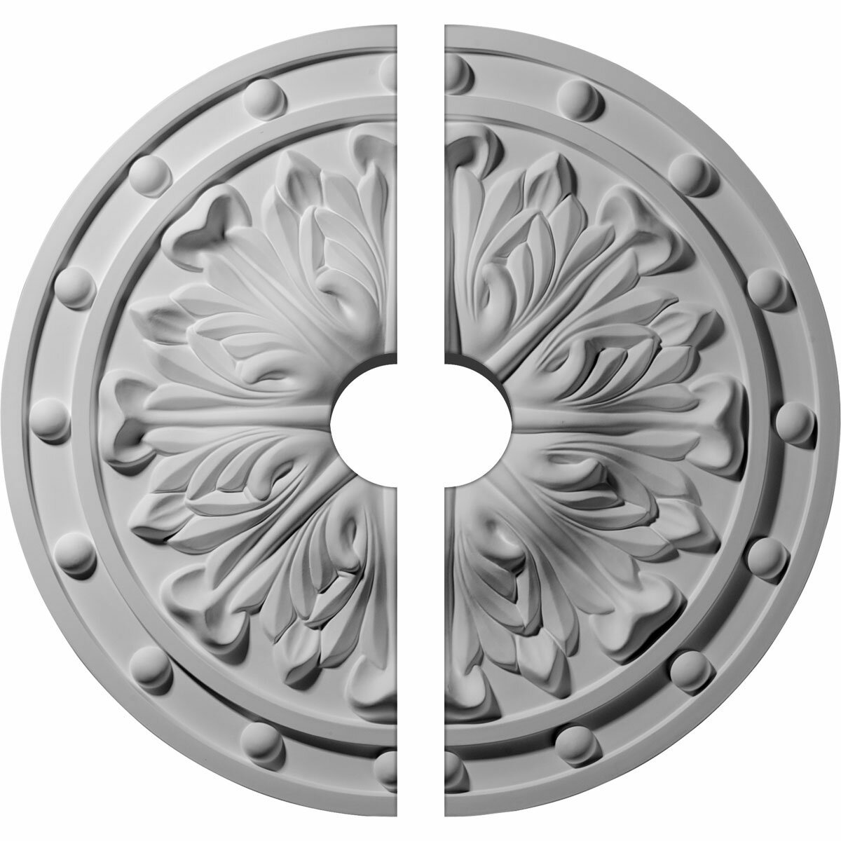 Ekena Millwork Foster Acanthus Leaf Ceiling Medallion Wayfair