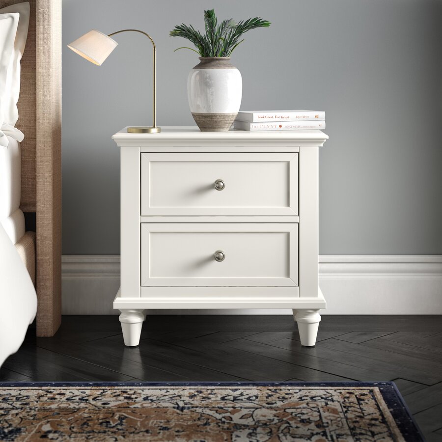 Lizzy 2 Drawer Nightstand