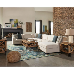 Great Falls Reversible Modular Sectional with Ottoman by Brayden Studio