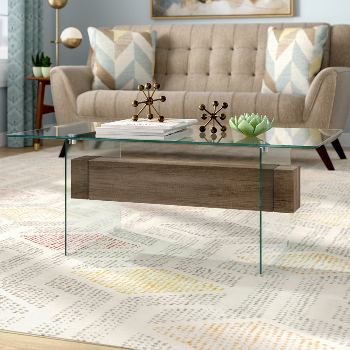 Langley Street Frontage Coffee Table Reviews Wayfair Ca Frontage Coffee Table