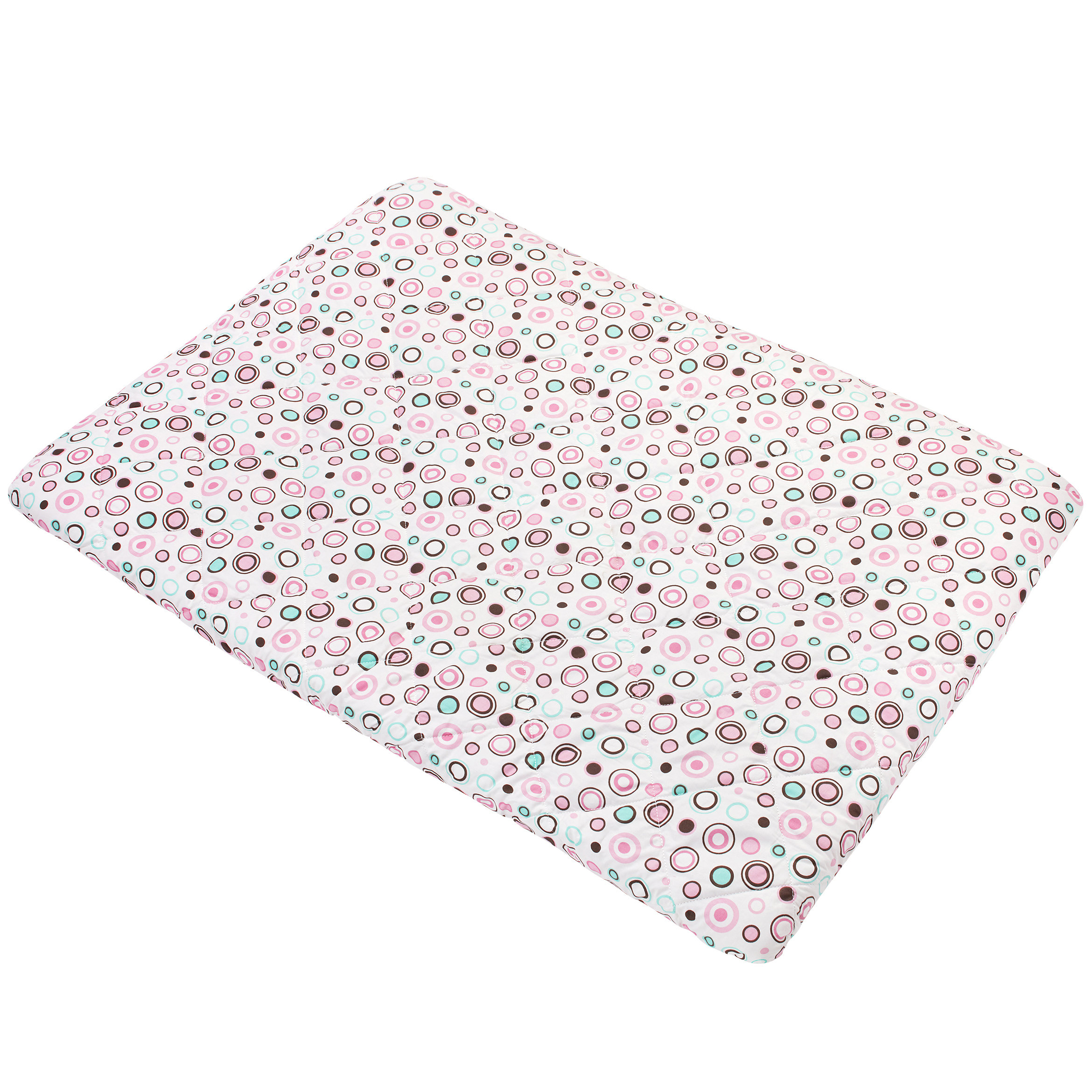One Size Carter/'s Quilted Playard Sheet Solid Ivory