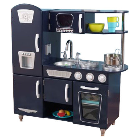 Kidkraft Retro Kitchen Blue kidkraft vintage kitchen & reviews | wayfair Kidkraft Retro Kitchen Blue kidkraft vintage kitchen & reviews | wayfair