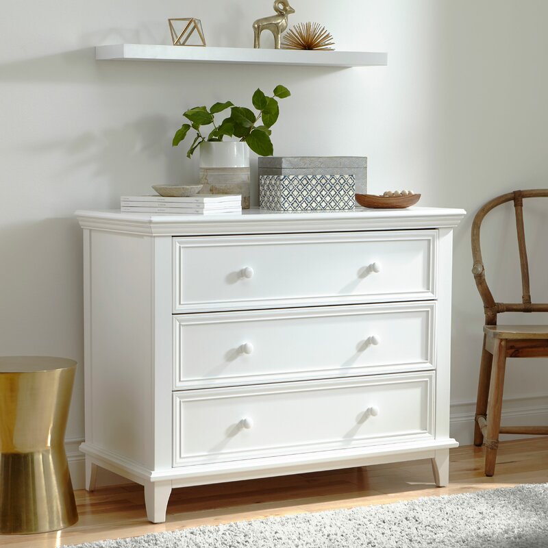 Kolcraft Transitional 3 Drawer Dresser & Reviews | Wayfair