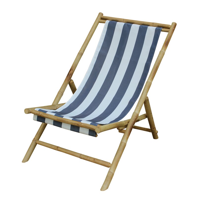Unique Blue And White Beach Chair 