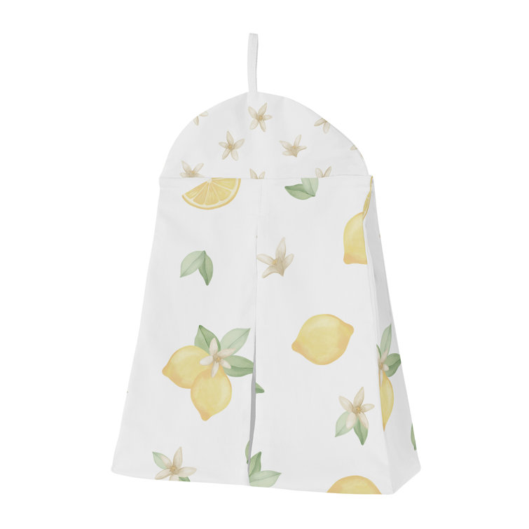 lemon nursery bedding