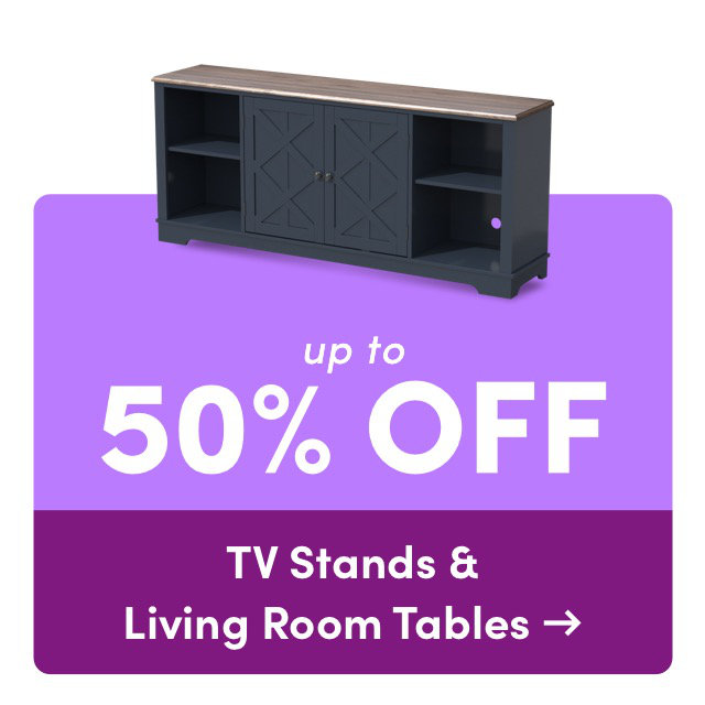 TV Stand & Living Room Table Sale