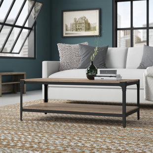 Industrial Cart Coffee Table Wayfair