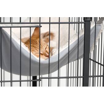 Archie Oscar Elmo Cat Cage Crate With Hammocks Reviews Wayfair Ca