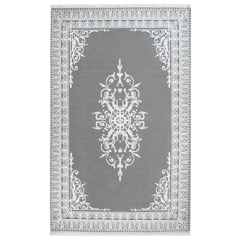 Sehrazat Majestic Kilim Grey Indoor Outdoor Rug Wayfair Co Uk