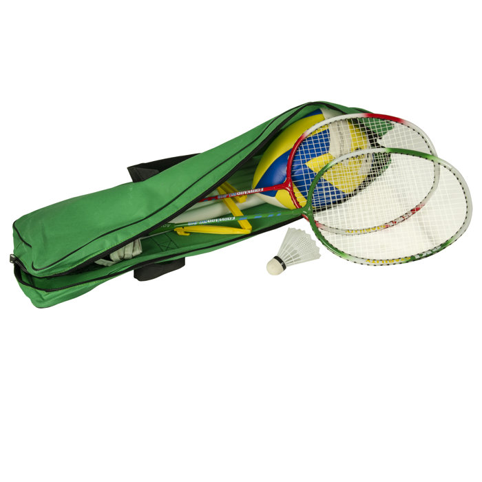 Sports Fitness Team Sports Volleyball Badminton Set Net Portable