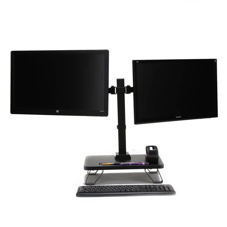 Inbox Zerodual Lcd Led Monitor Stand Height Adjustable Universal 2 Screen Desk Mount Wayfair Inbox Zerodual Lcd Led Monitor Stand Height Adjustable Universal 2 Screen Desk Mount Wayfair