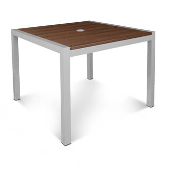 Trex Stapleton Plastic Resin Dining Table Wayfair Parsons Plastic Resin Dining Table