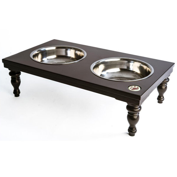 3 Bowl Dog Feeder Wayfair
