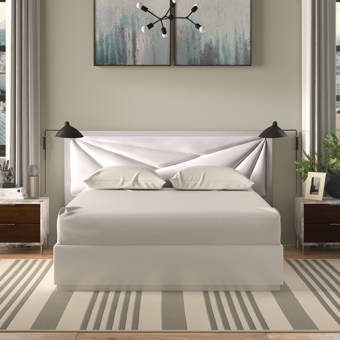 Orren Ellis Riddick Upholstered Platform Bed Reviews Wayfair