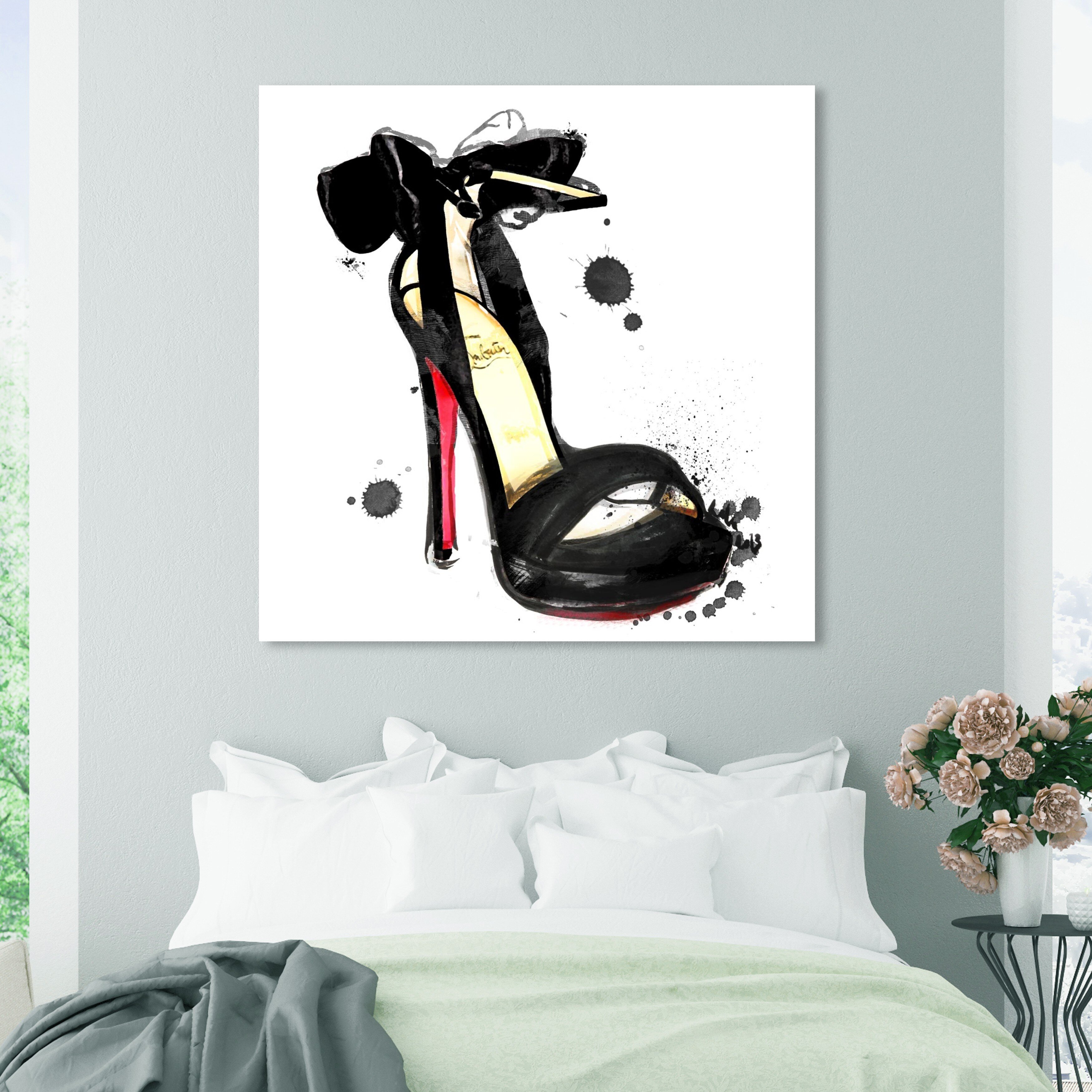 Art Remedy Fashion And Glam Unstoppable Stilettos - Painting on Canvas ...