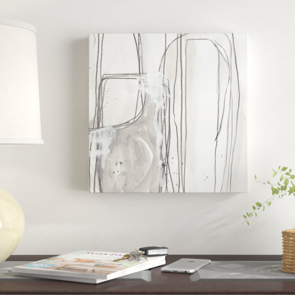 East Urban Home Abstract Logic I Acrylic Painting Print On