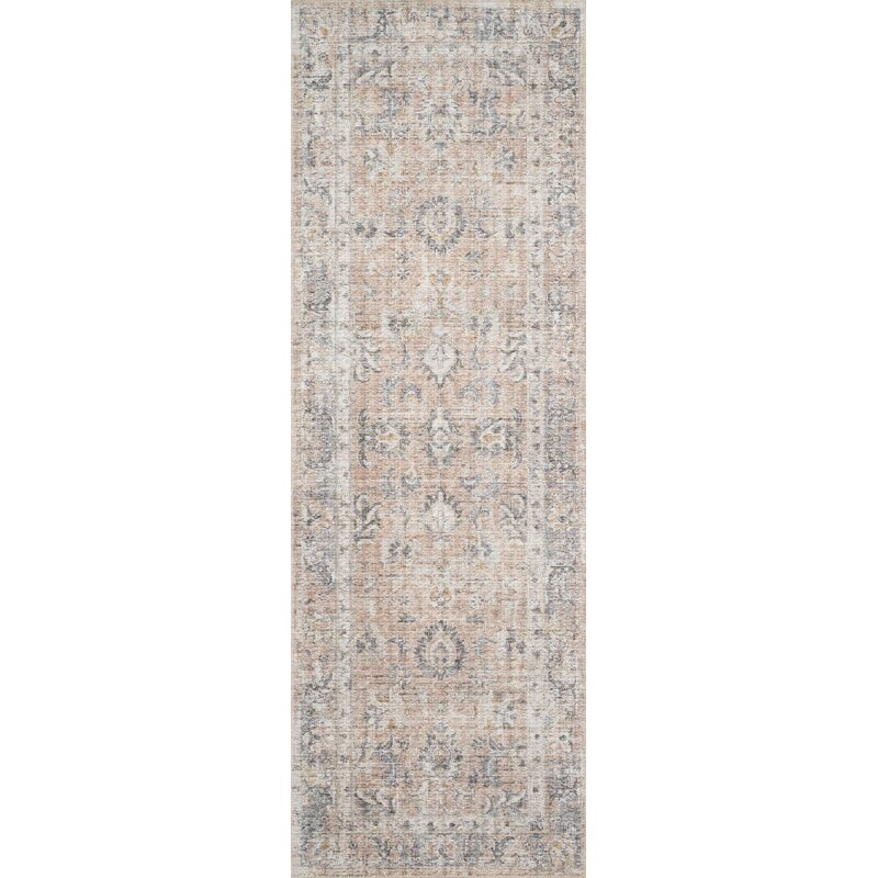 Skye Blush/Gray Area Rug & Reviews | Joss & Main