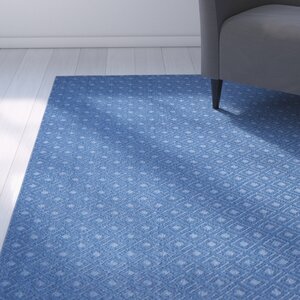 Bettie Hand-Tufted Blue Area Rug