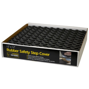 Wayfair Basics Adhesive Rubber Step Cover (Set of 12)