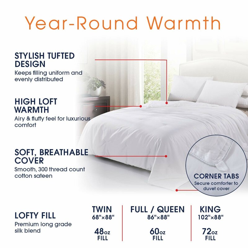 Red Barrel Studio Silk Down Alternative Comforter Wayfair