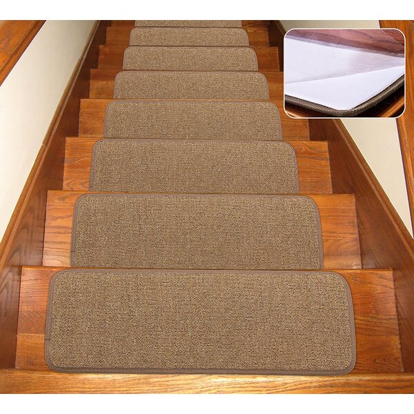 Carpet Stair Treads Set Of 13 Non Slip/Skid Rubber Runner Mats Or Rug Indoor X 