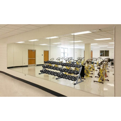 Home Gym Mirror Large Workout Mirror Full Length Activity Mirror for Fitness, Exercise, Dance
