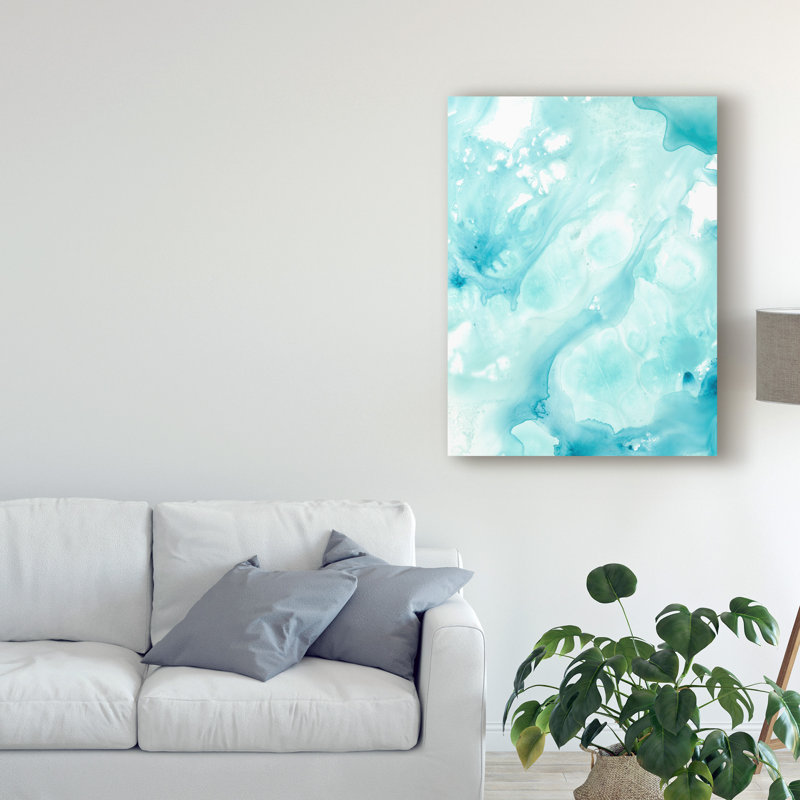 Highland Dunes Emulsion Ii Acrylic Painting Print On Wrapped Canvas Wayfair