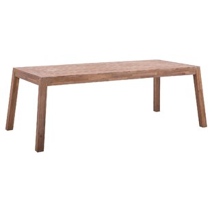 Leopoulos Wooden Dining Table By Sol 72 Outdoor