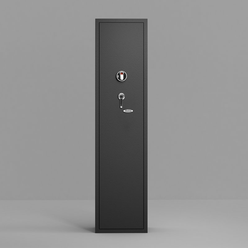 Truker Electronic Rifle Gun Quick Access Safe Cabinet Security Safe With Biometric Lock Wayfair