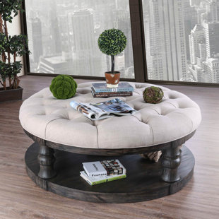 Grey Tufted Coffee Table Wayfair Quickview