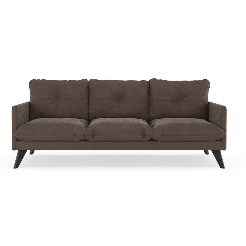 Foundry Select Covedale Microsuede Sofa Couch Wayfair Foundry Select Covedale Microsuede Sofa
