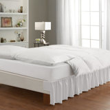 4 Sided Bed Ruffle Wayfair 4 Sided Bed Ruffle Wayfair