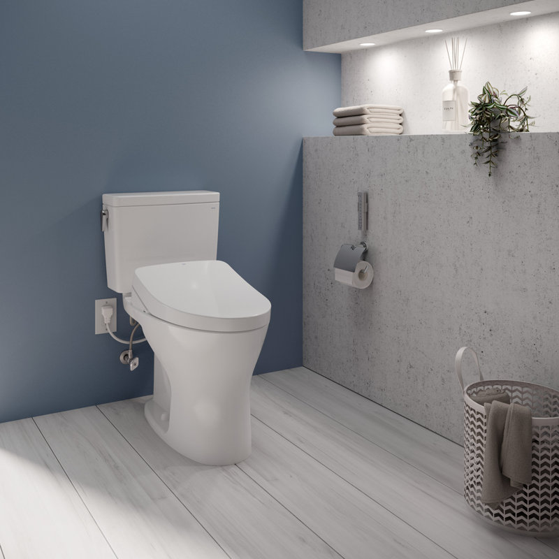 Toto Drake® WASHLET®+ Two-Piece Elongated Dual Flush 1.6 ...