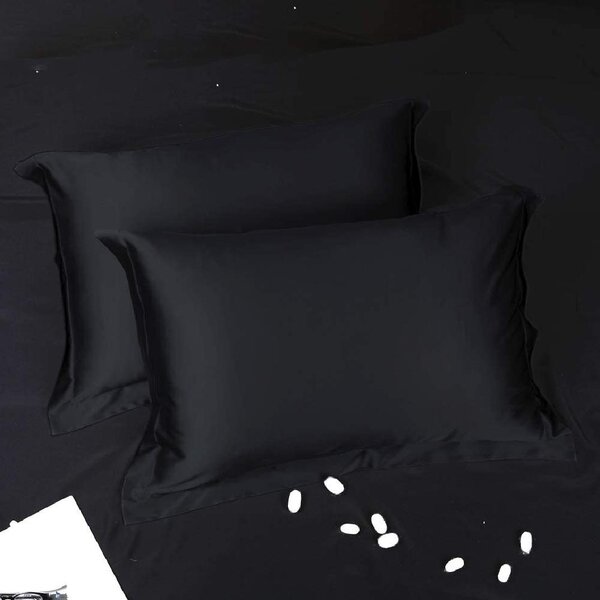 Satin Pillowcase Standard Size 20 x 30Inches Winter Stars Floral Soft Anti-Wrinkle Non-Fade Stain Resistant with Envelope Closure Pillow Cover for Couch Bedroom Office 